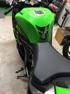 ZX-6Rの足つきについて